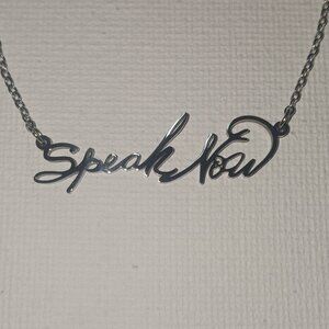 New Taylor Swift Speak Now Eras Tour Necklace